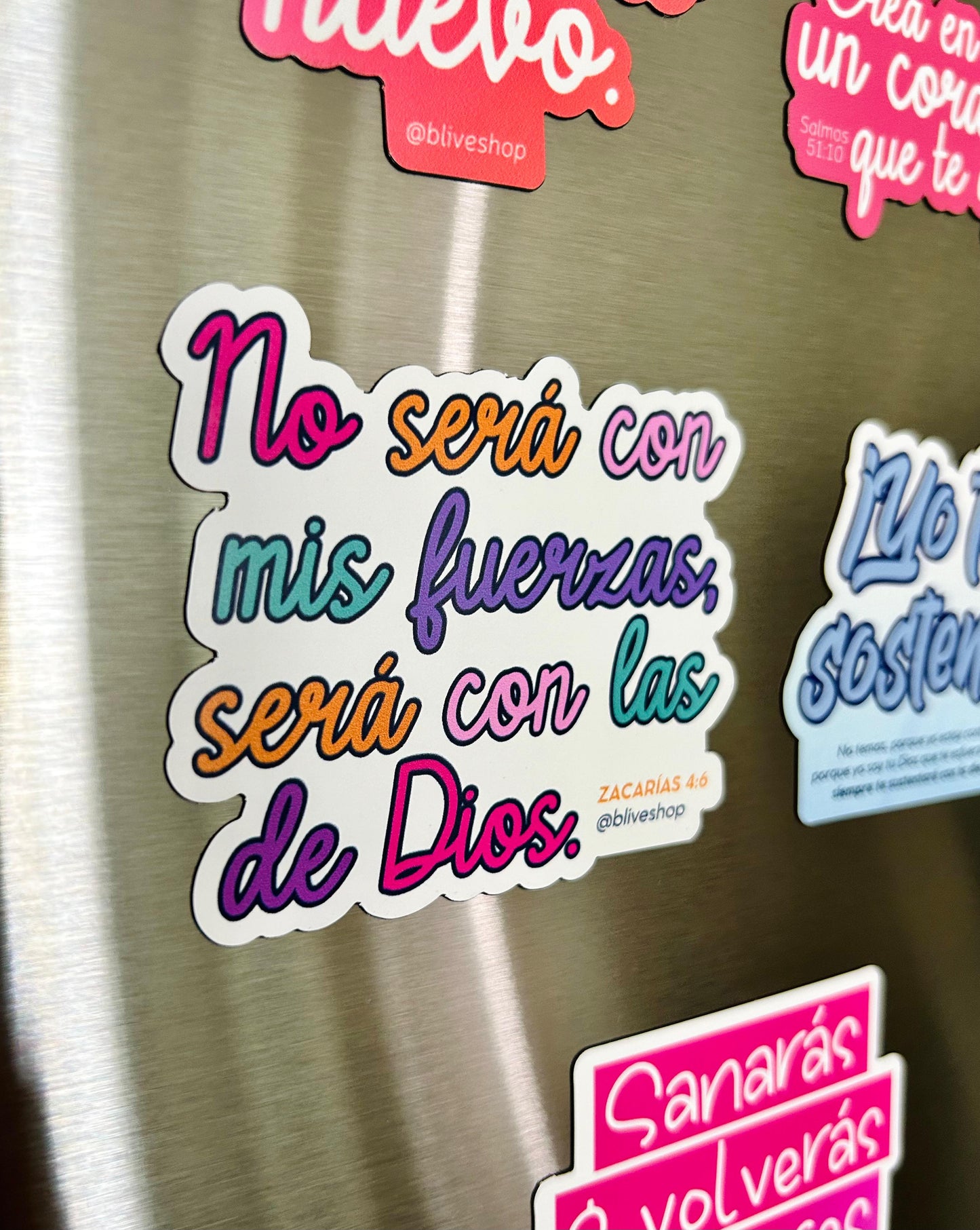 No será con mis fuerzas- Premium Magnet (04)