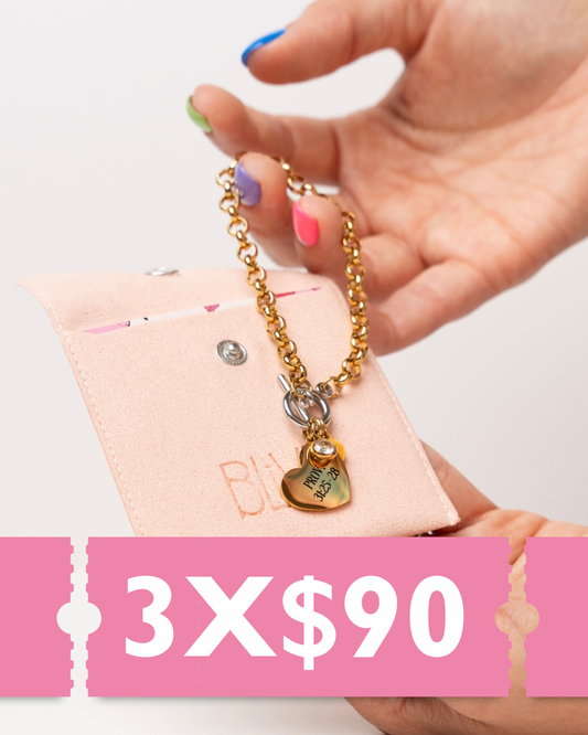 Paquete: Promises Bracelets 3X$90