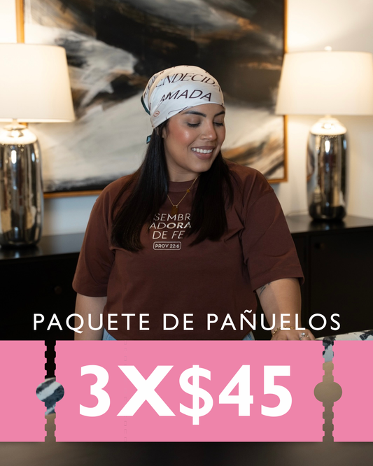 Paquete: Pañuelos 3x$45