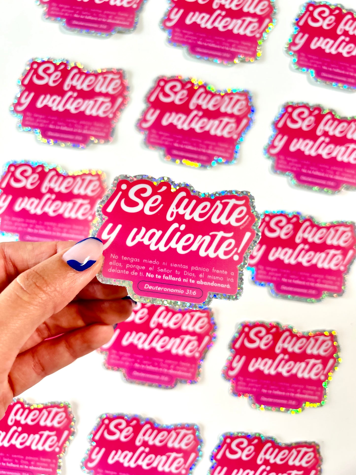 ¡Sé fuerte y valiente! - Sticker (14)