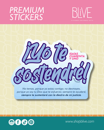 ¡Yo te Sostendré!- Sticker (12)