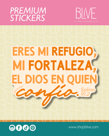 Eres mi refugio- Sticker (13)