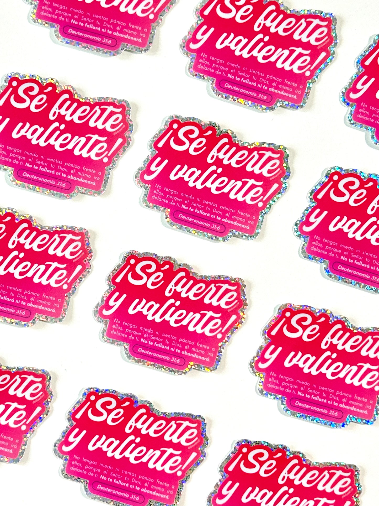 ¡Sé fuerte y valiente! - Sticker (14)