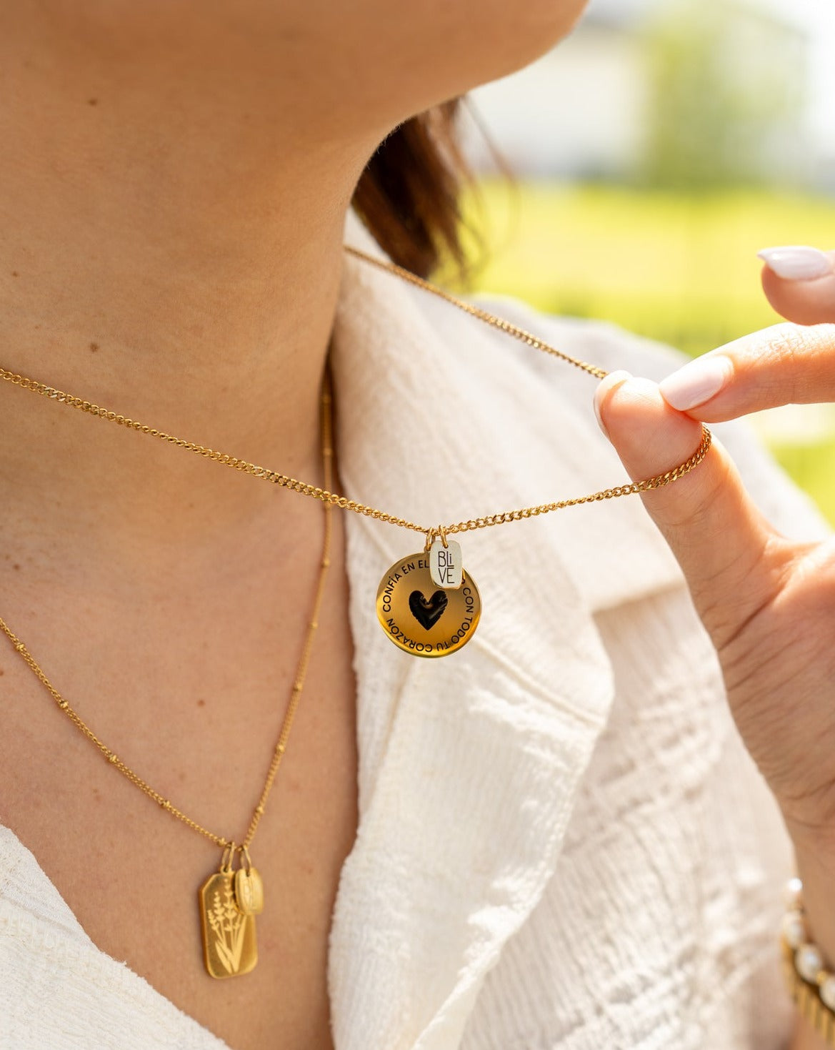 Confía en el Señor con todo tu corazón - Collar (02)