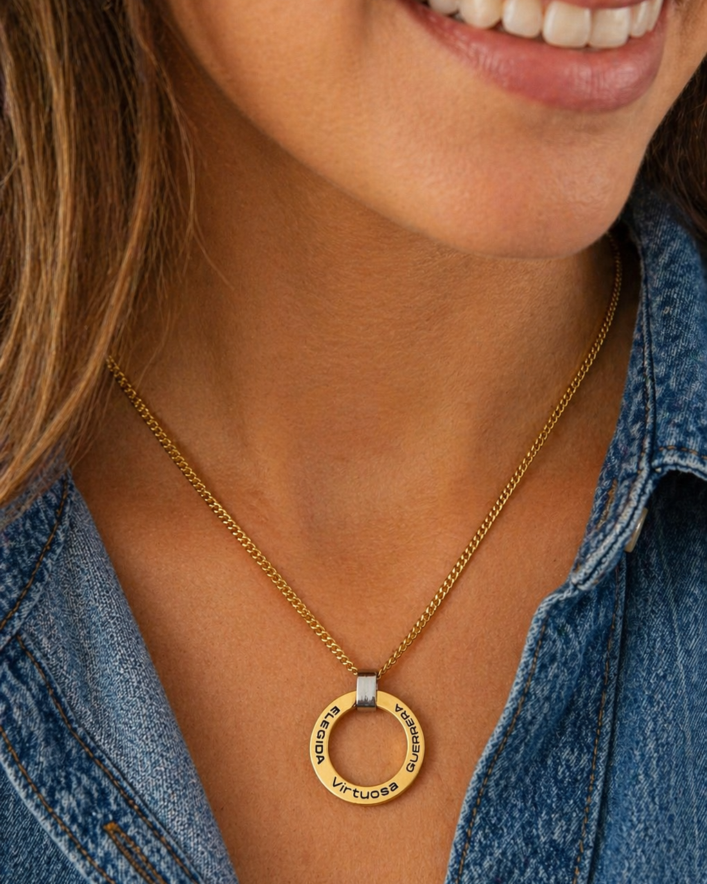Elegida, Virtuosa y Guerrera - Collar