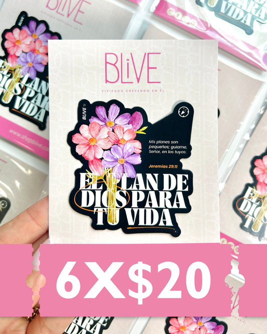 Paquete: Stickers y Magnetos 6x$20