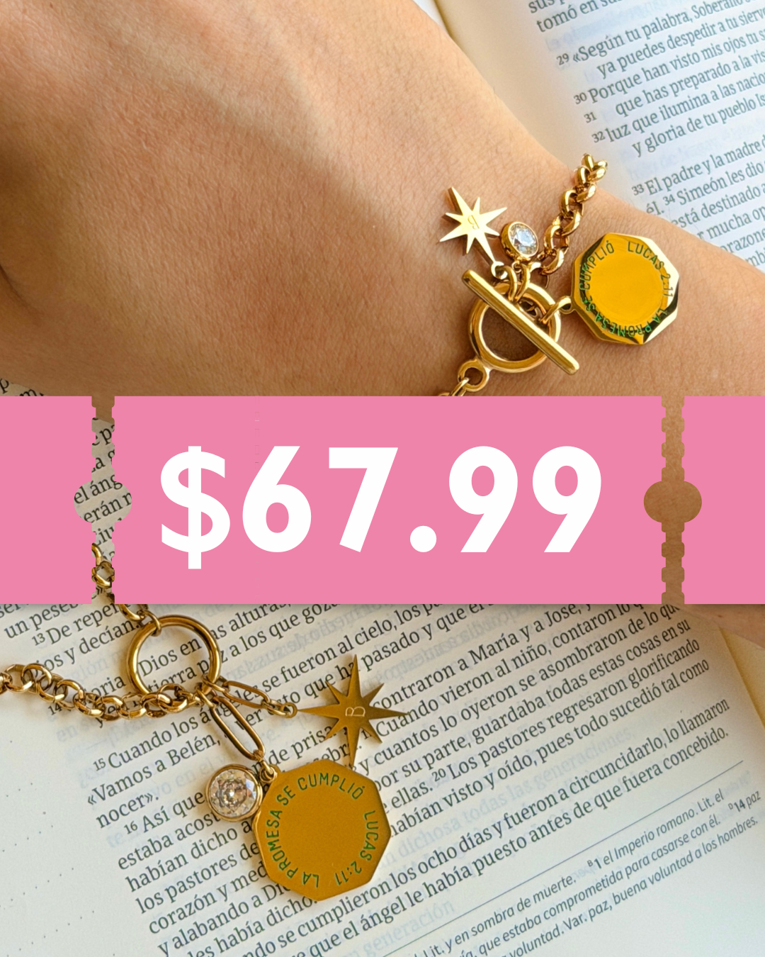 Combo: Pulsera y Collar Promesa Cumplida