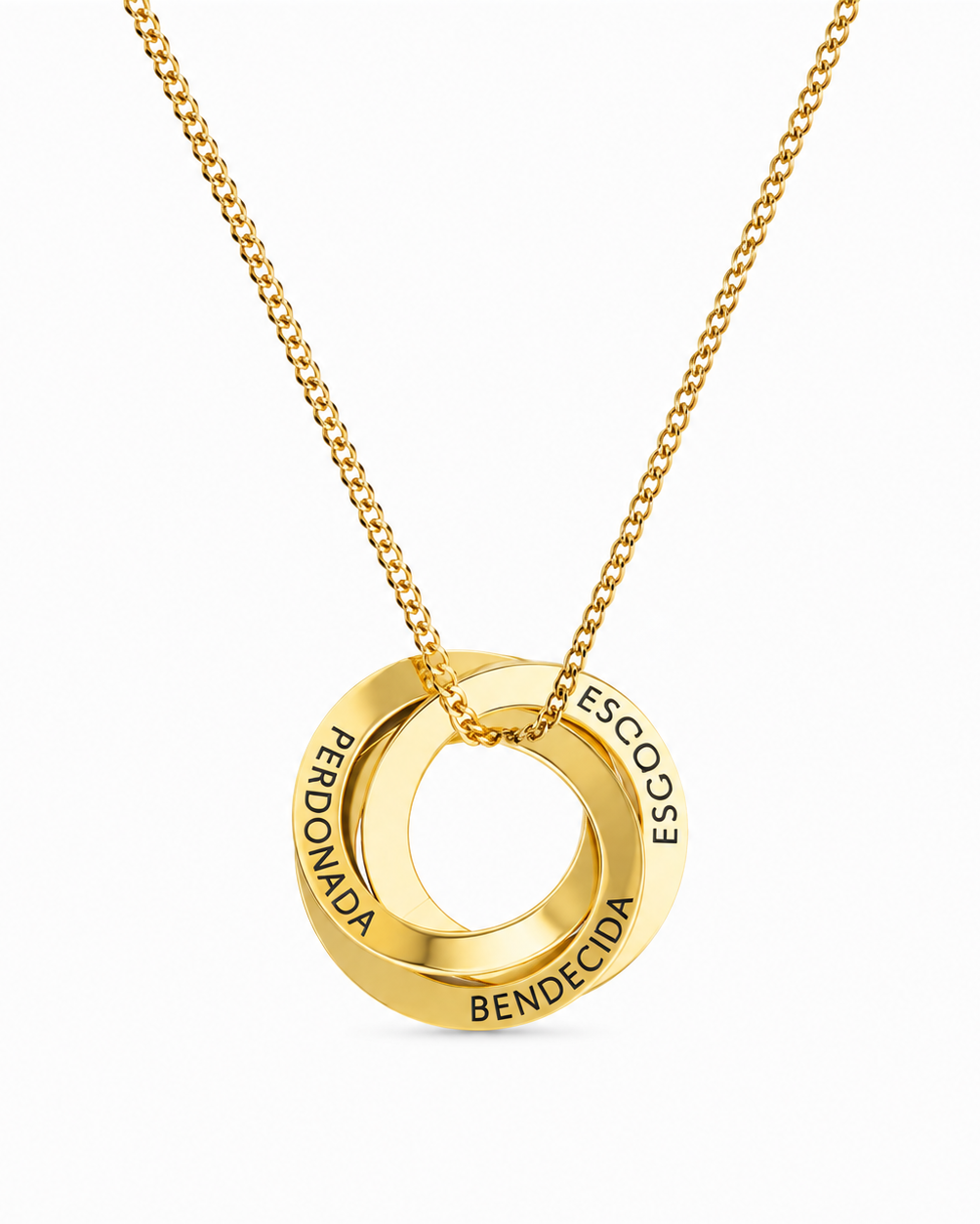 Bendecida, Perdonada, Escogida- Collar (06)