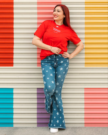 Transformada por su Amor | Bordada | Camisa Oversize