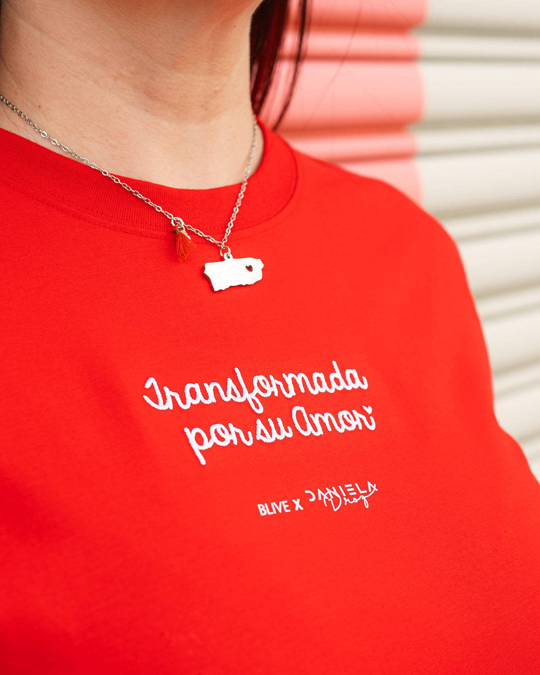 Transformada por su Amor | Bordada | Camisa Oversize