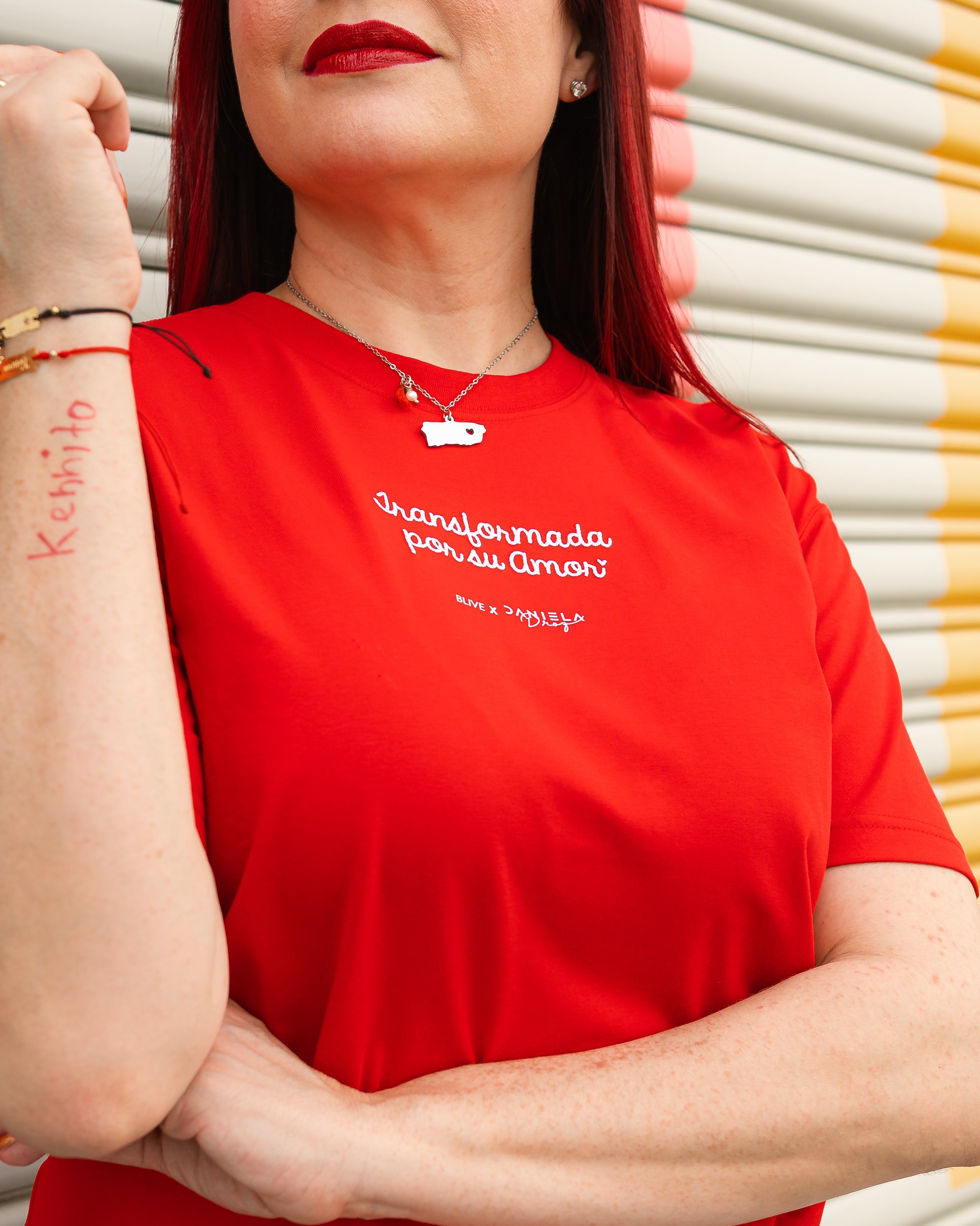 Transformada por su Amor | Bordada | Camisa Oversize