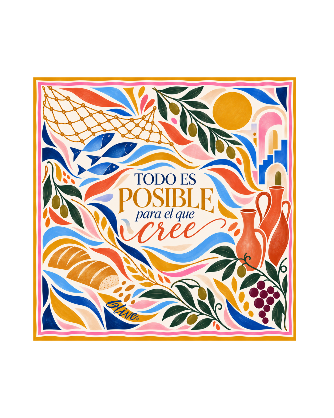 Todo es posible para el que cree | Pañuelo