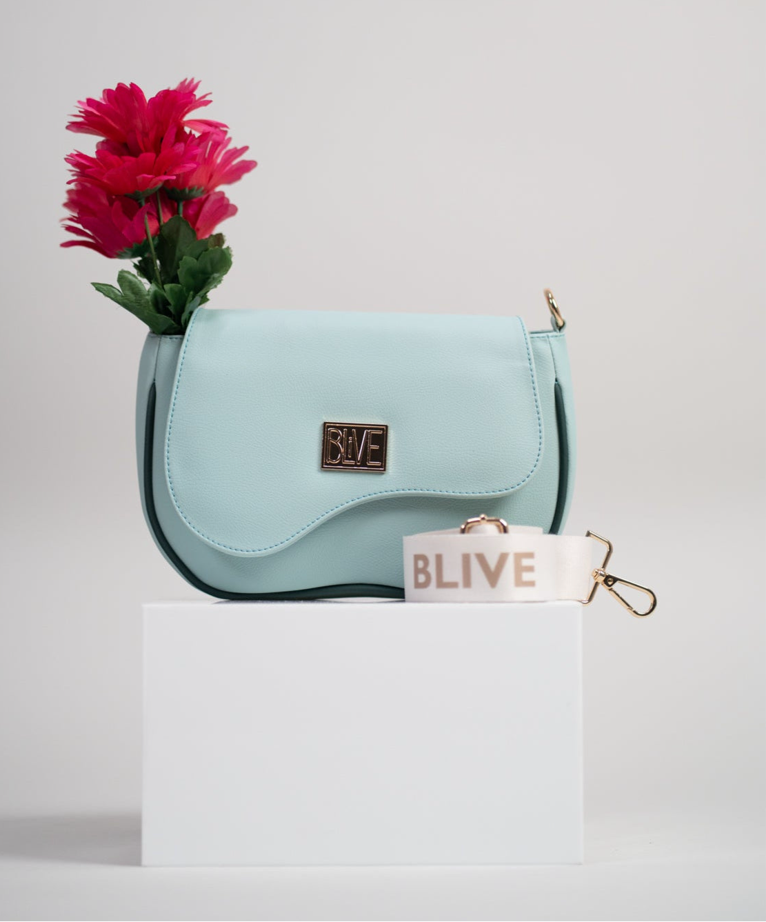 Cartera Su Obra Maestra: Azul Verdoso