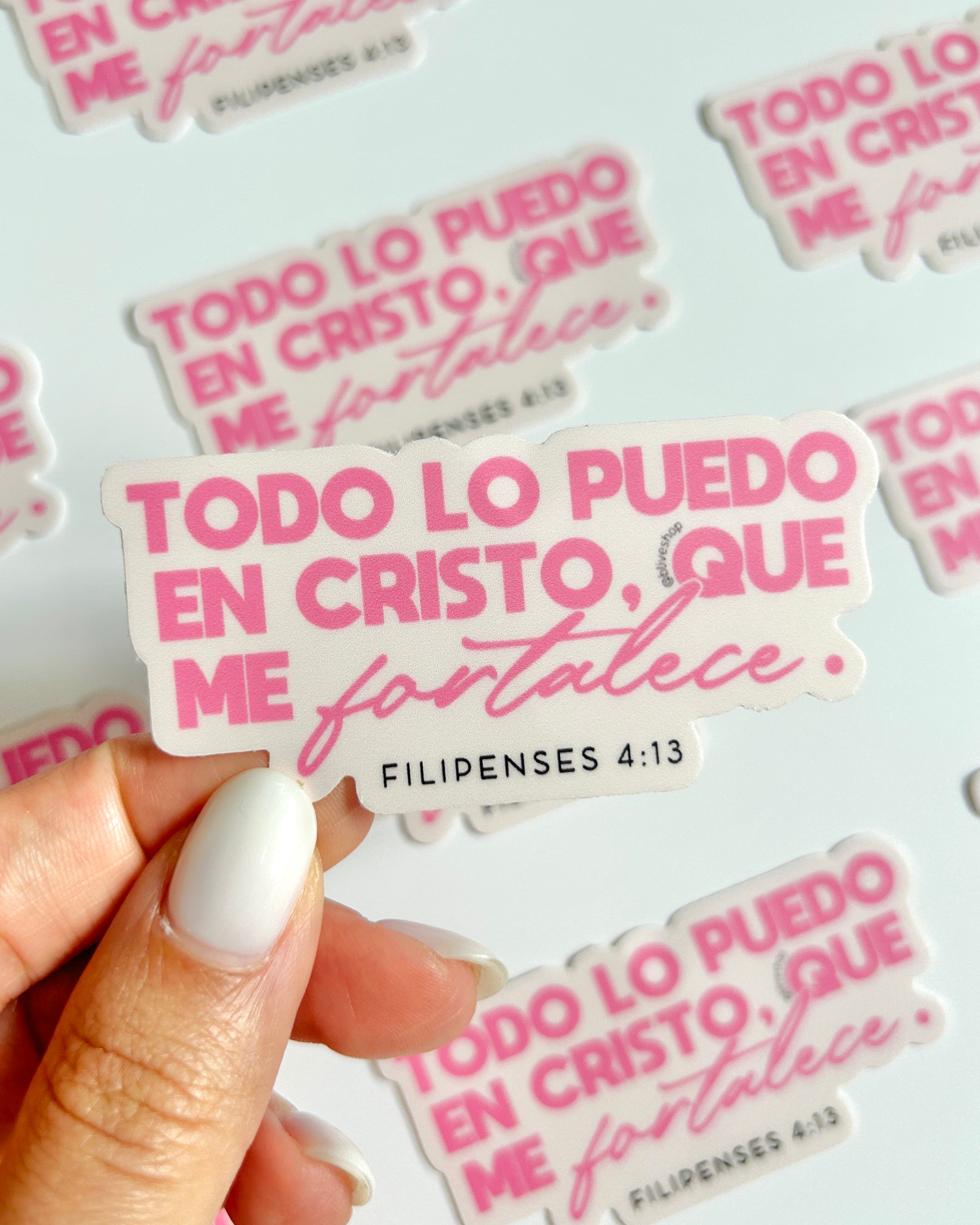 Filipenses 4:13- Premium Magnet (07)