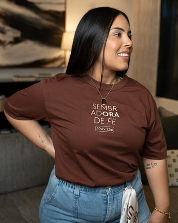 Sembradora de Fe | Bordada | Camisa Oversize