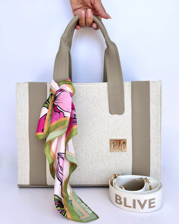 Cartera Madre Amada: Beige- Edición Limitada