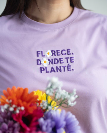 Florece donde te planté - Camisa Bordada (12)