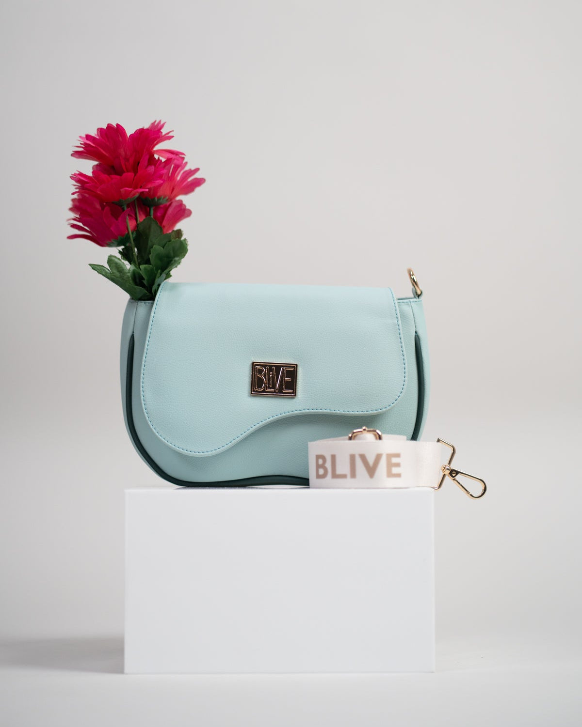 Cartera Su Obra Maestra: Azul Verdoso