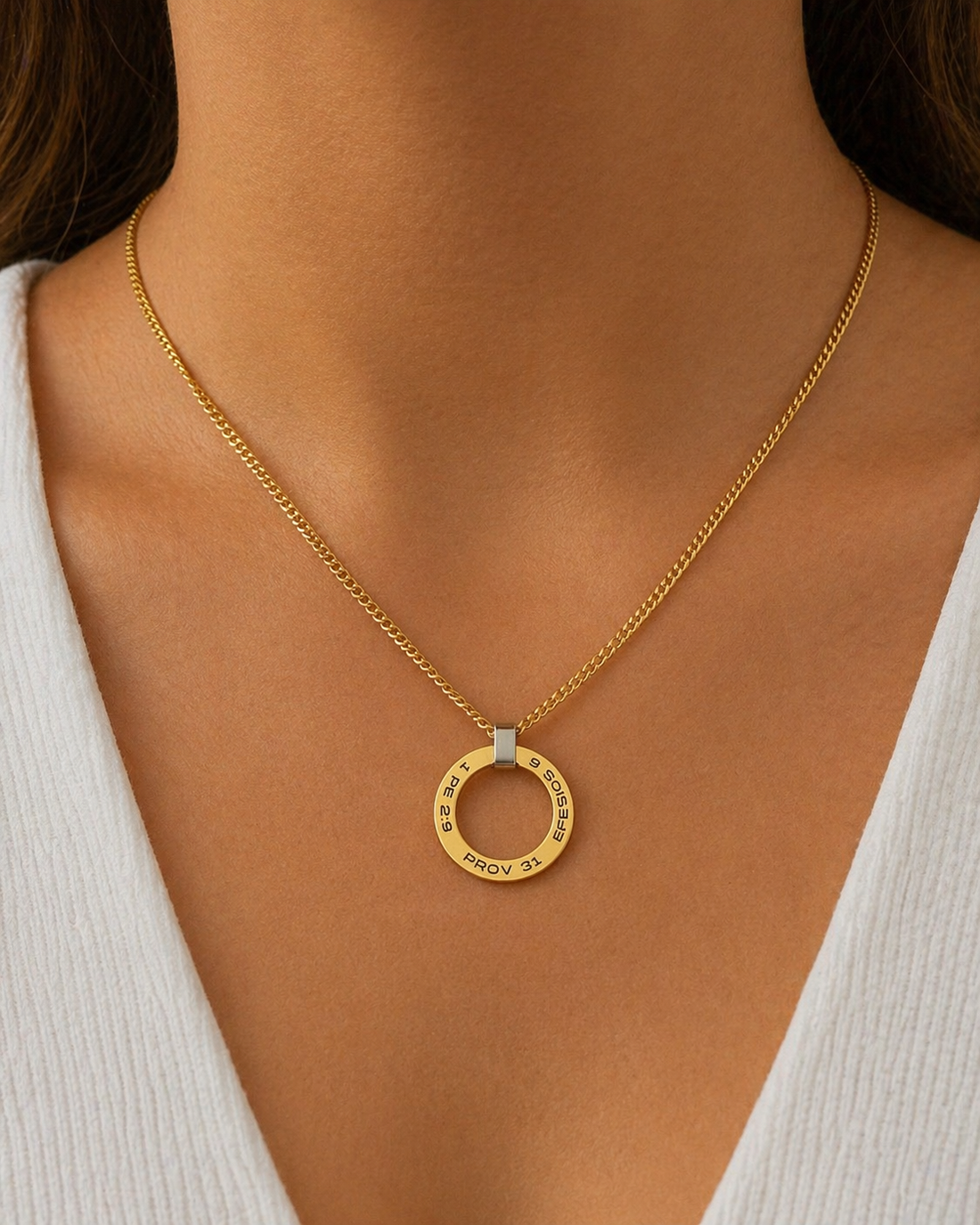 Elegida, Virtuosa y Guerrera - Collar