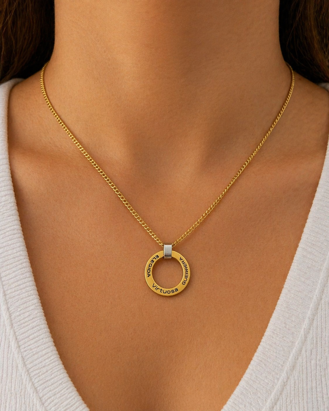 Elegida, Virtuosa y Guerrera - Collar