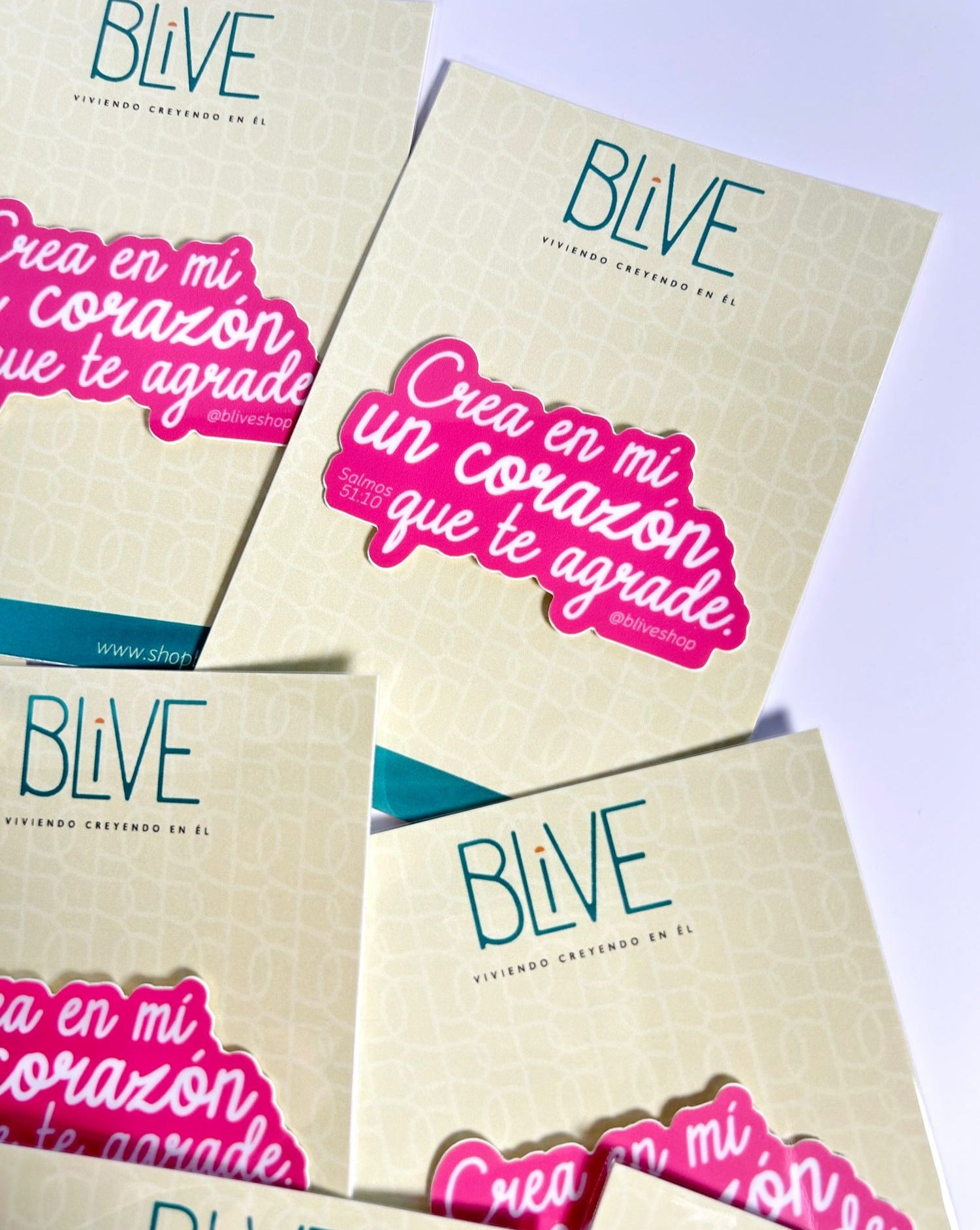 Crea en mí un corazón que te agrade- Sticker (03)