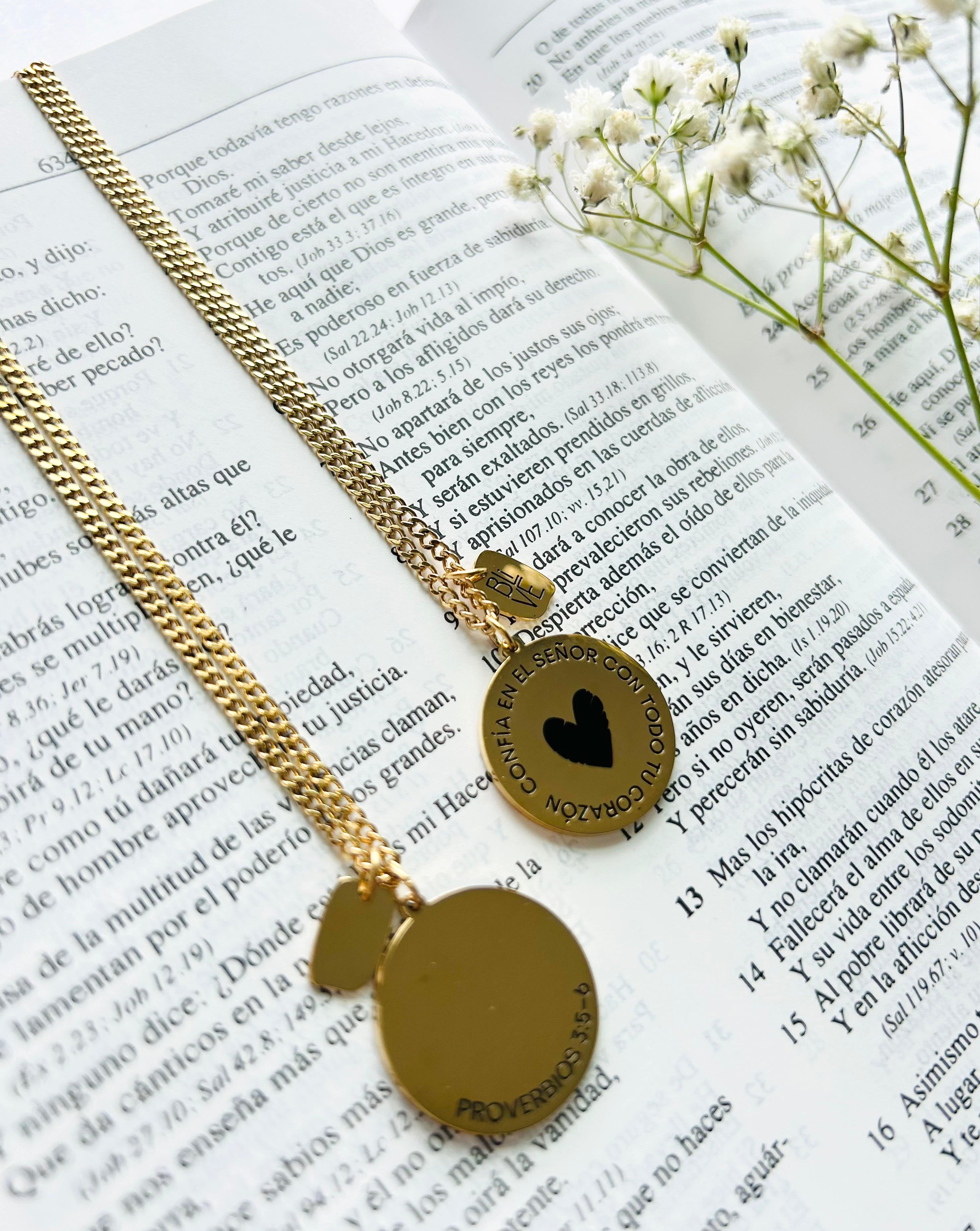 Confía en el Señor con todo tu corazón - Collar (02)