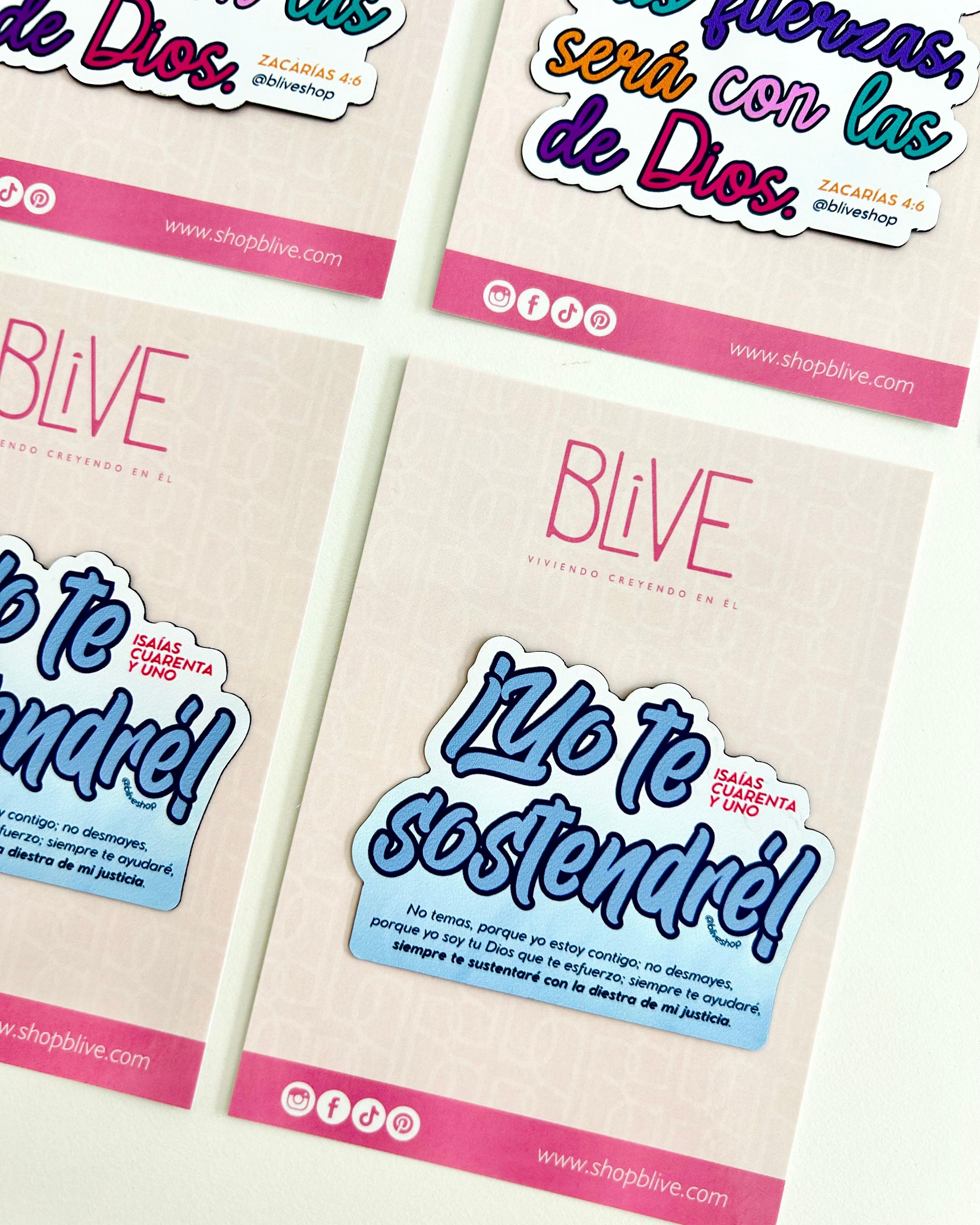 ¡Yo te sostendré!- Premium Magnet (03)