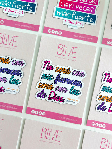 No será con mis fuerzas- Premium Magnet (04)